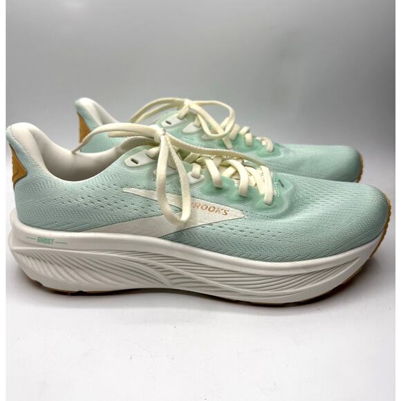 NEW Brooks Ghost 17 Honeydew Taffy Women Running Shoes Size US 10 - Picture 5 of 10